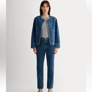 Everlane 90s Cheeky Jean in Deep Atlantic Size 26